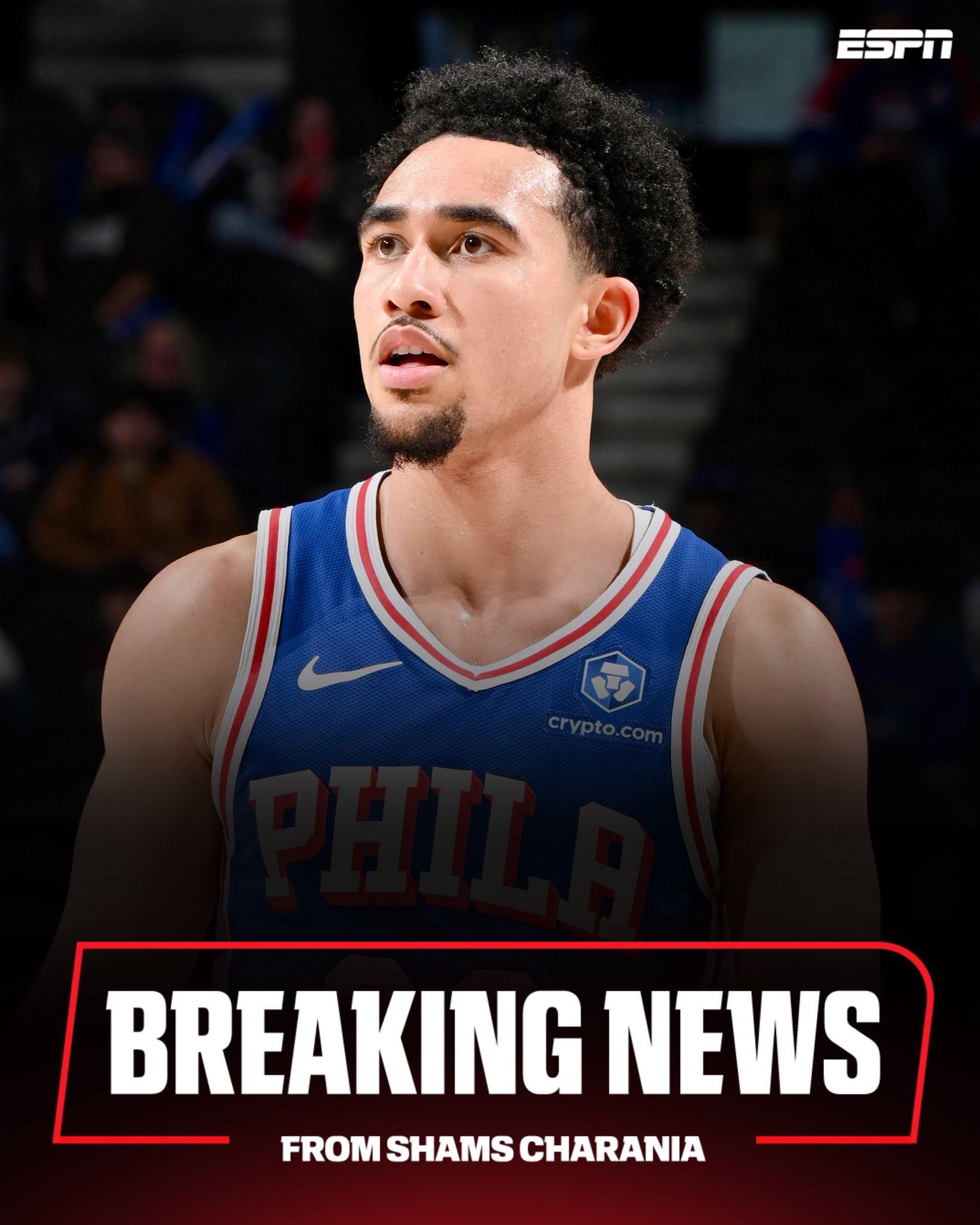 开云-Shams：76人将麦凯恩交易至雷霆，换来1个首轮和3个次轮签